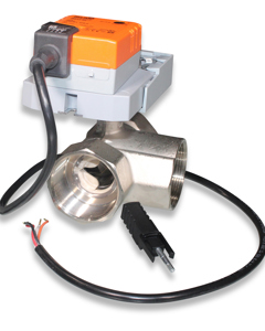 Mixing valve 3-way 2" 24V-0-10V